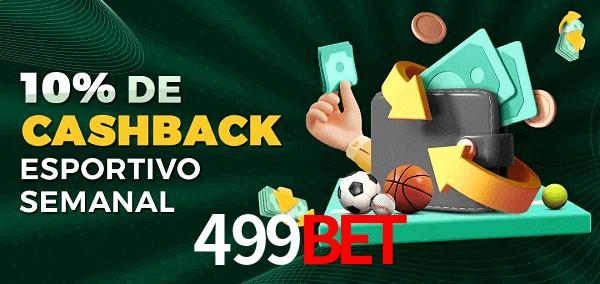 10% de bônus de cashback na 499Bet